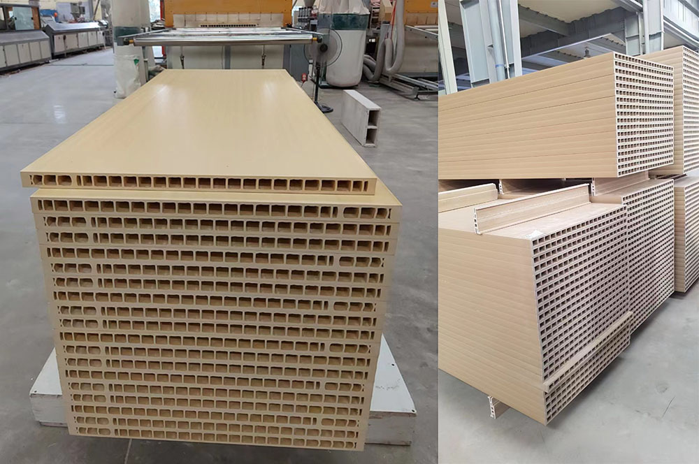 Plastic PVC Wood WPC Door Panel Making Machine