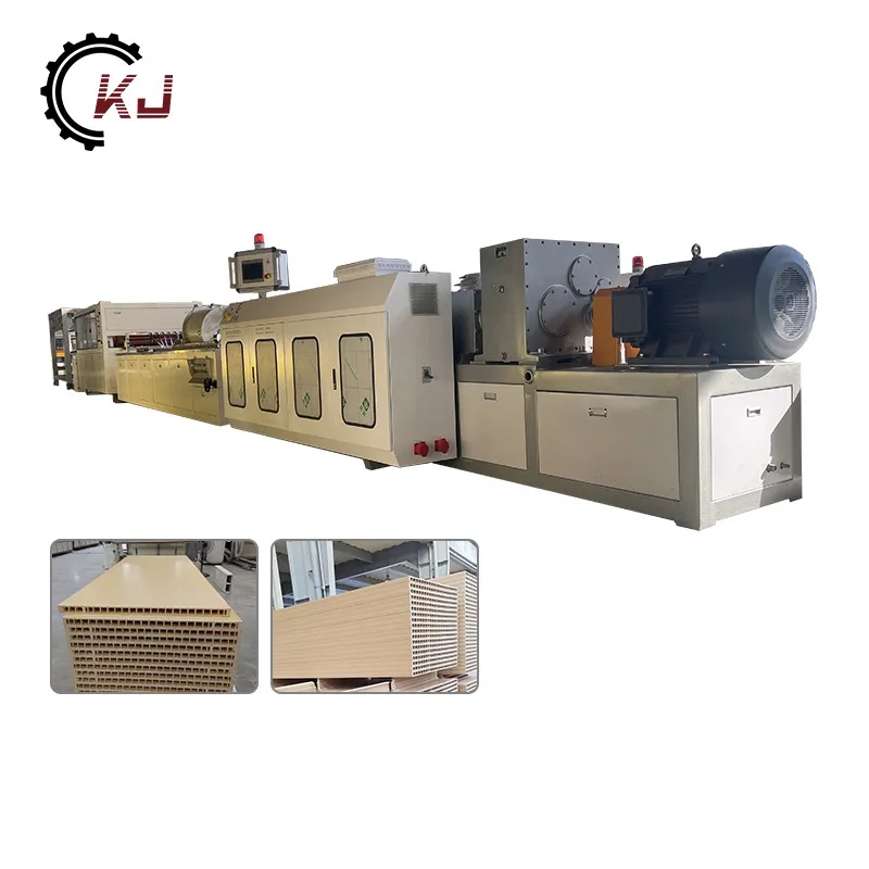 Plastik Kayu PVC WPC Window Profile Making Machine