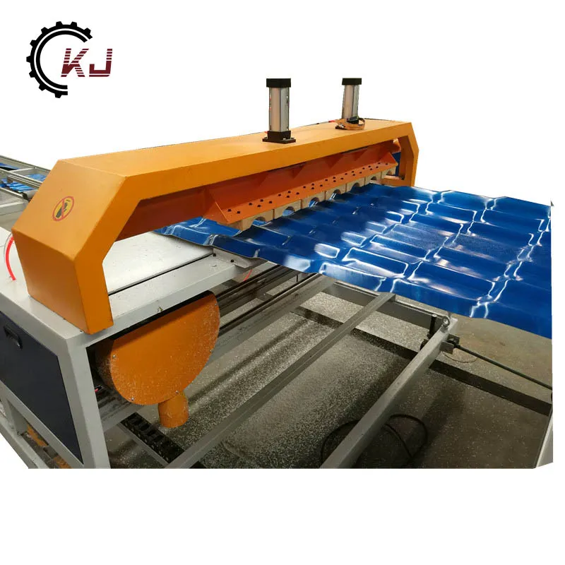 Máquina de fabricación de tellas de PVC