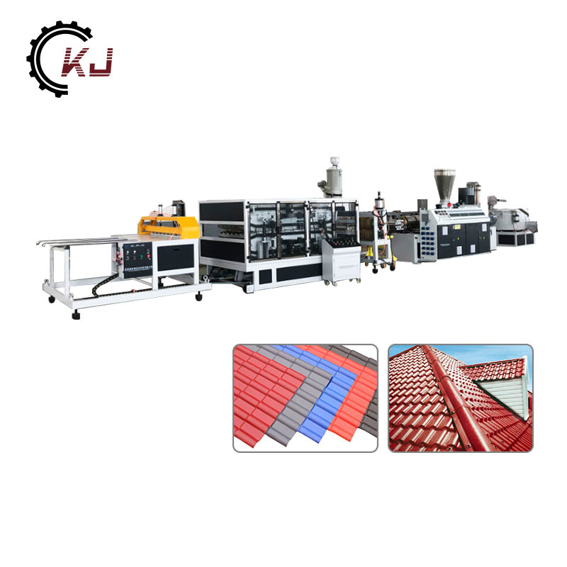 Recycle Plastic ASA PVC Roofing Tile Production Line