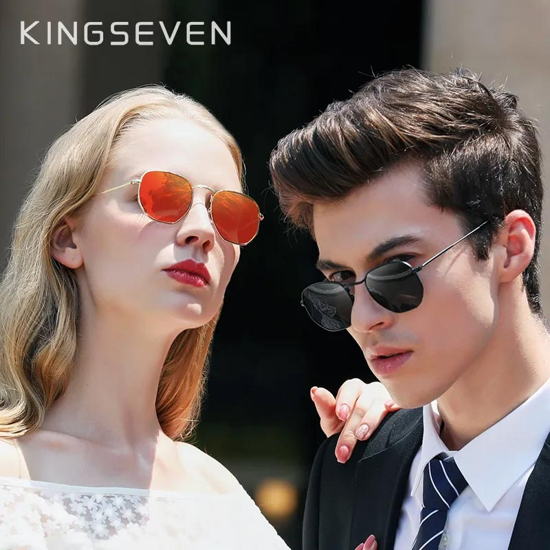 Classic Reflective Stainless Steel Sunglasses