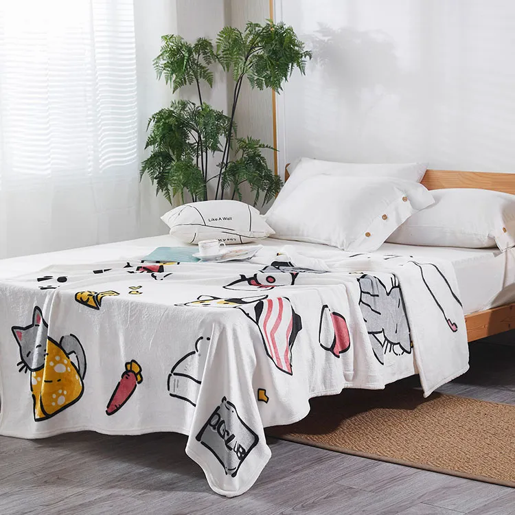 Animal Digital Printing Blankets for Kids