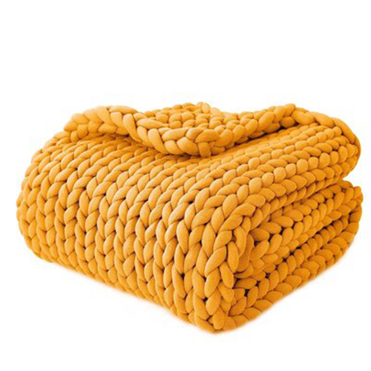 Chunky Knitted Weighted Other Blanket