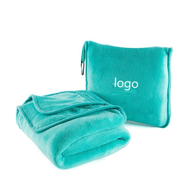 флисовое одеяло на заказ с логотипом
