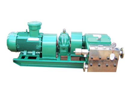 A high-pressure chemical pump