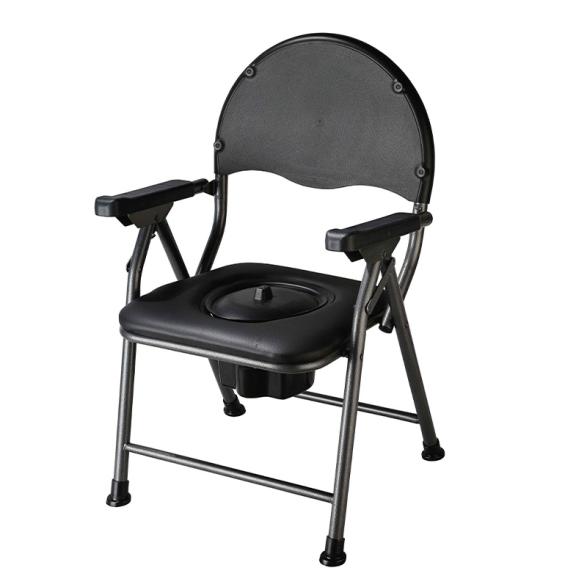 Kumportableng Upholstered Toilet Chair