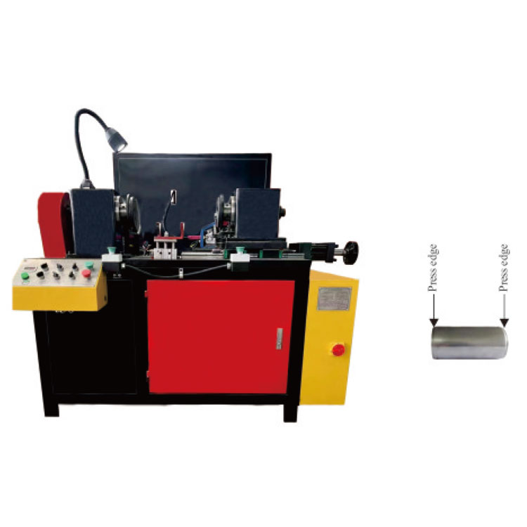 Máquina de borde de prensa de cilindro semiautomática