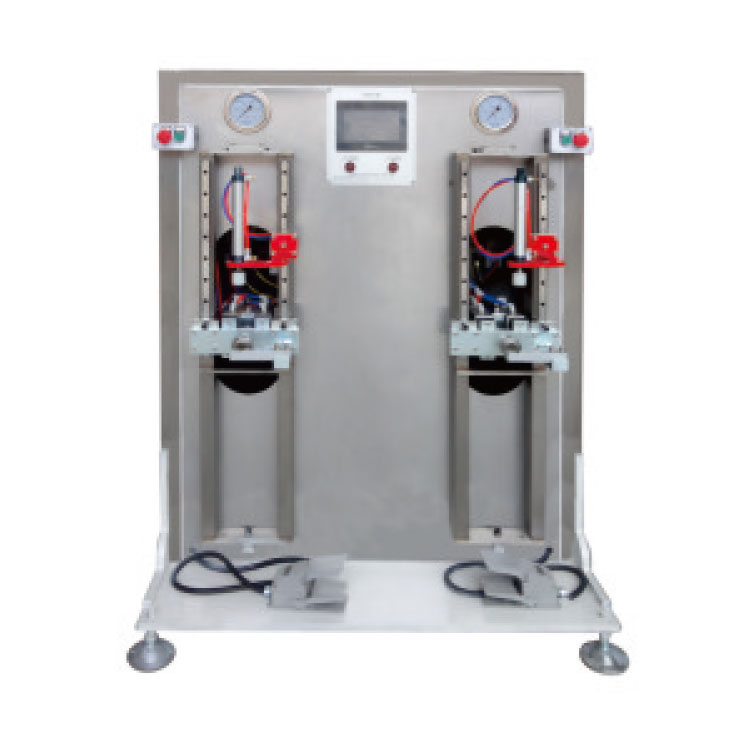 Machine de remplissage automatique d'extincteur à dioxyde de carbone à deux stations