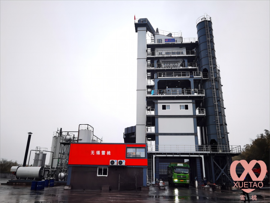 GOOD NEWS FROM XUANCHENG CITY--ASPHALT MIXING PLANT