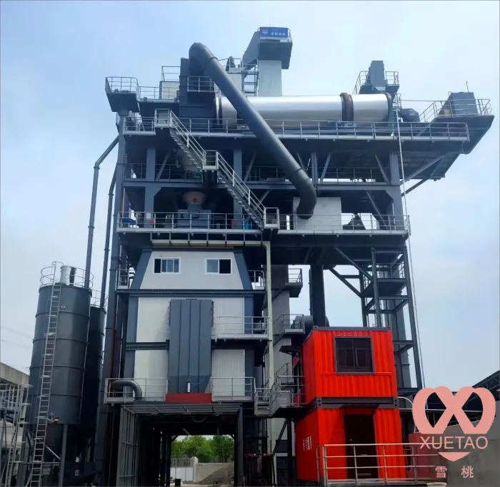 Wuxi Xuetao Integrated Environment-Friendly Asphalt Hot Recycled Mixing Equipment Settled In Jiaxing