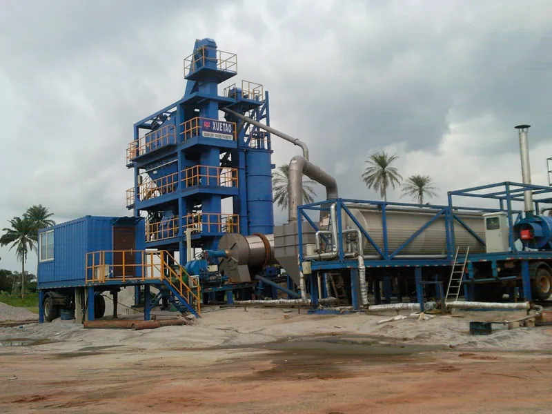 80TPH Mobile Asphalt Mixing Plant