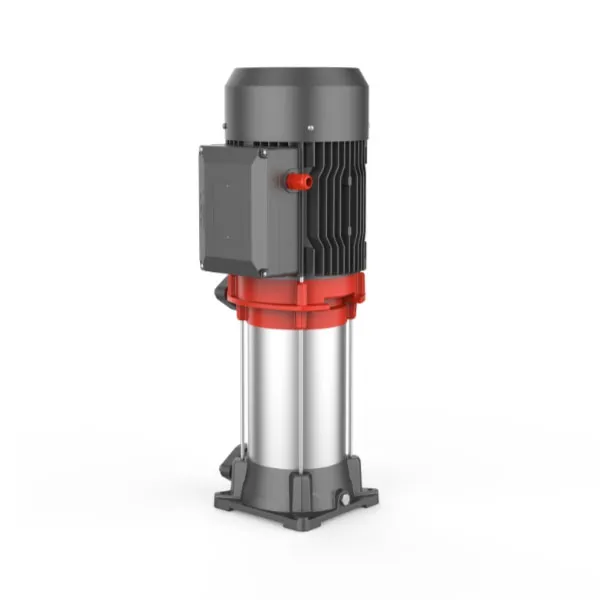 LEO Vertikale mehrstufige Wasseraufbereitungspumpe EVP mit Edelstahl-Kunststofflaufrad