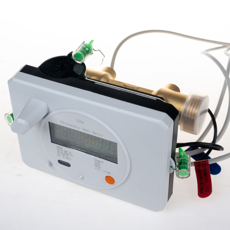 Pametni brezžični ultrazvočni merilnik toplote za gospodinjstvo s sistemom odčitavanja