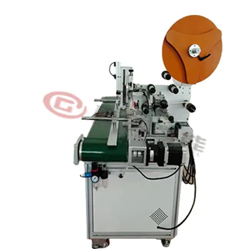 Automatic cooling fan plane labeling machine