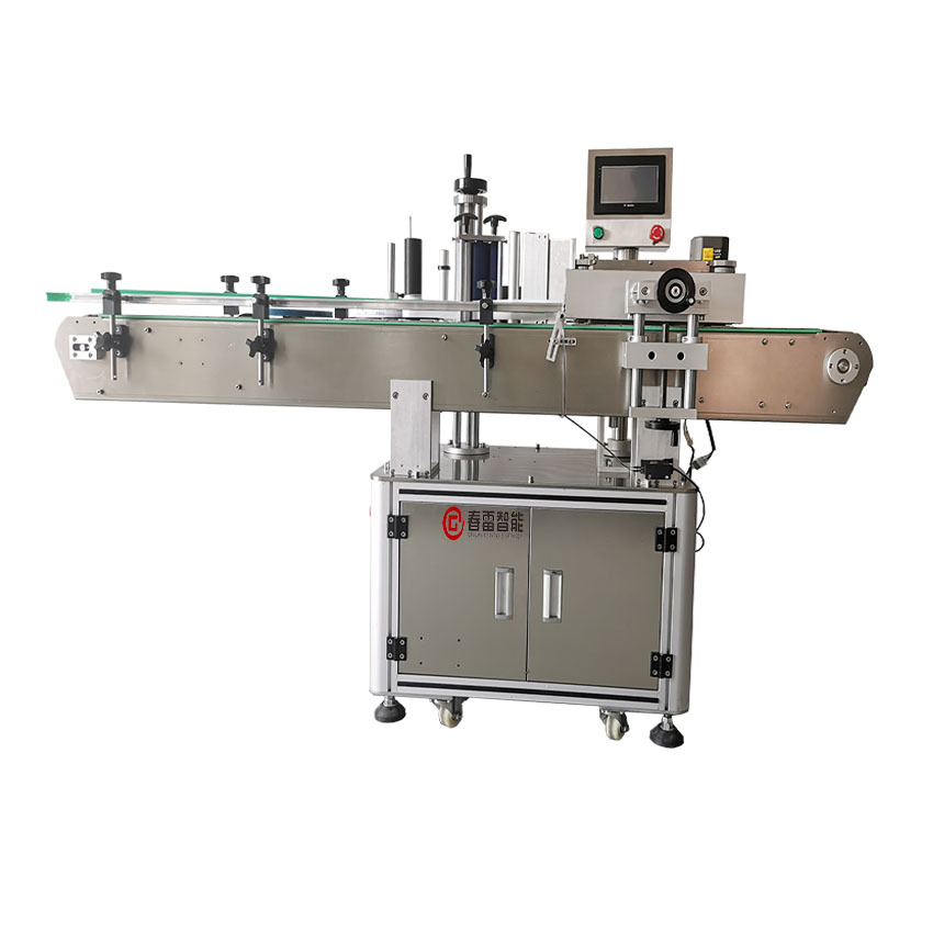 Automatic high speed round bottle labeling machine