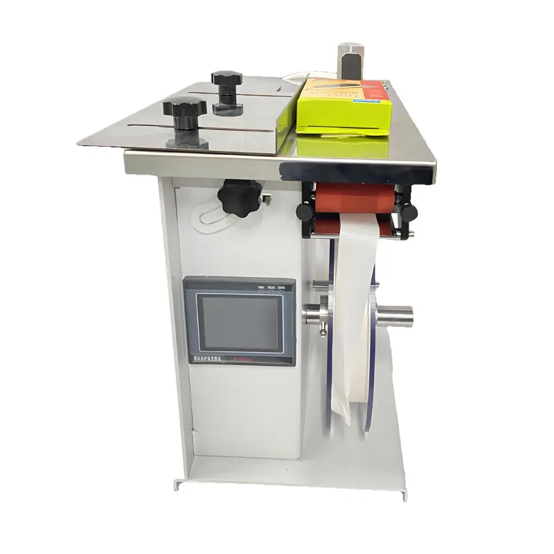 Semi-Automatic Corner Sealing Labeling Machine