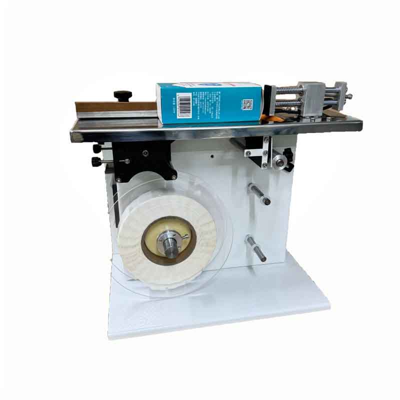 semi-automatic corner sealing labeling machine