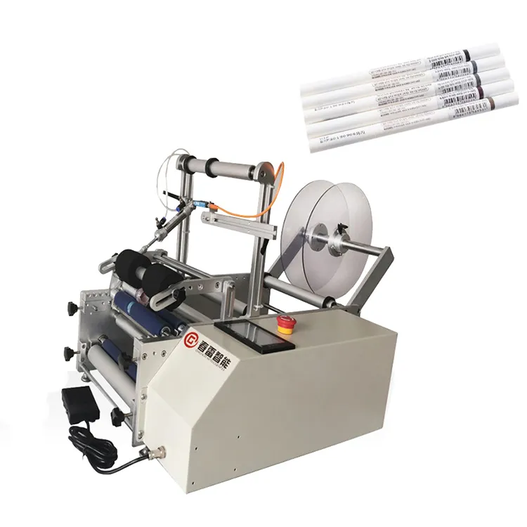 Półautomatyczna maszyna do etykietowania ołówkiem do brwi