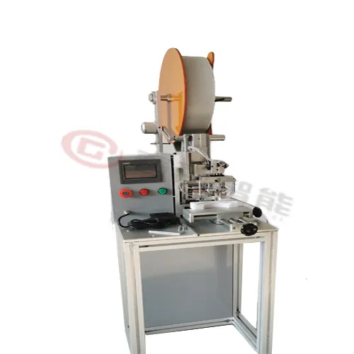 Semi-Automatic Flat Facemask Sponge Strip Adhesive Machine