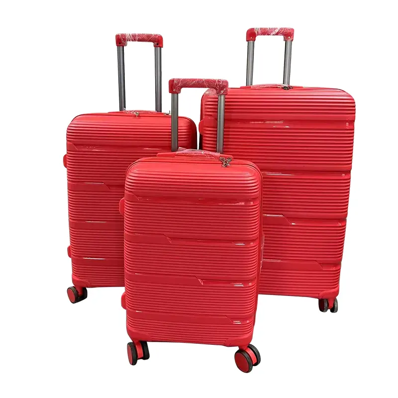 Rolling suitcases