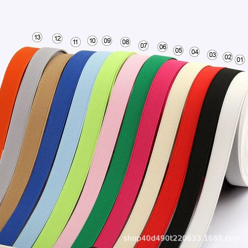 Raztegljiv pleten elastični trak za oblačila