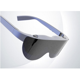 Gafas AR con pantalla gigante, delgadas y livianas, Micro OLED de 0,71 pulgadas