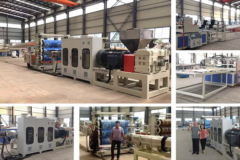 Daily maintenance of PP plastic sheet production line extruder