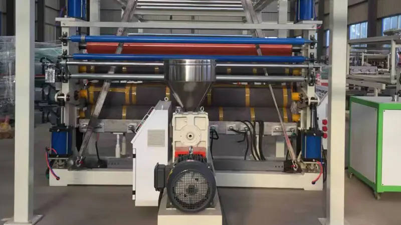 The Process Flow Included in the Car Mat Production Line