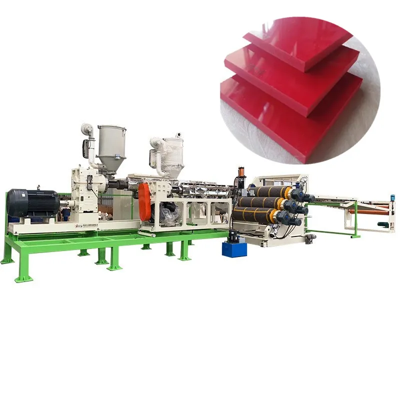 Features of PE plastic sheet equipment