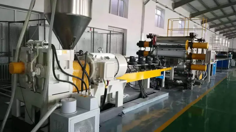 HDPE Geocell Sheet Production Line