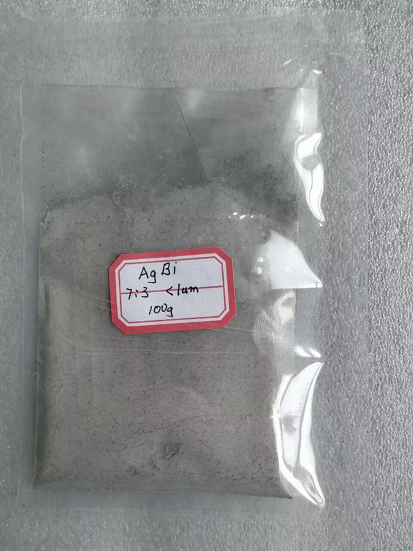 Nano Silver bismuth alloy powder AgBi alloy nanoparticle