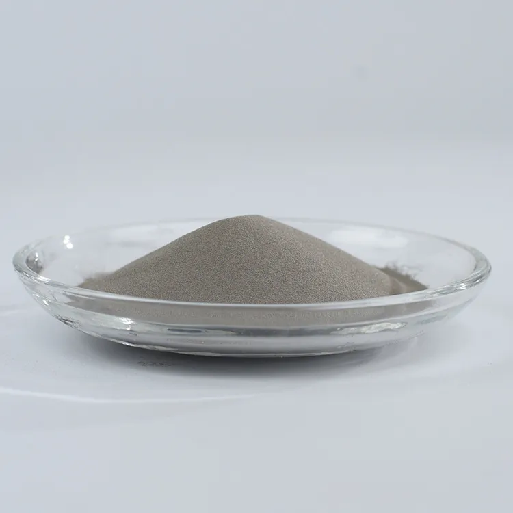 Spherical refractory iron powder