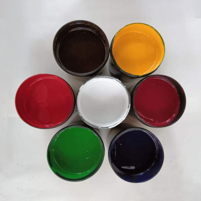 Classification of screen printing ink
