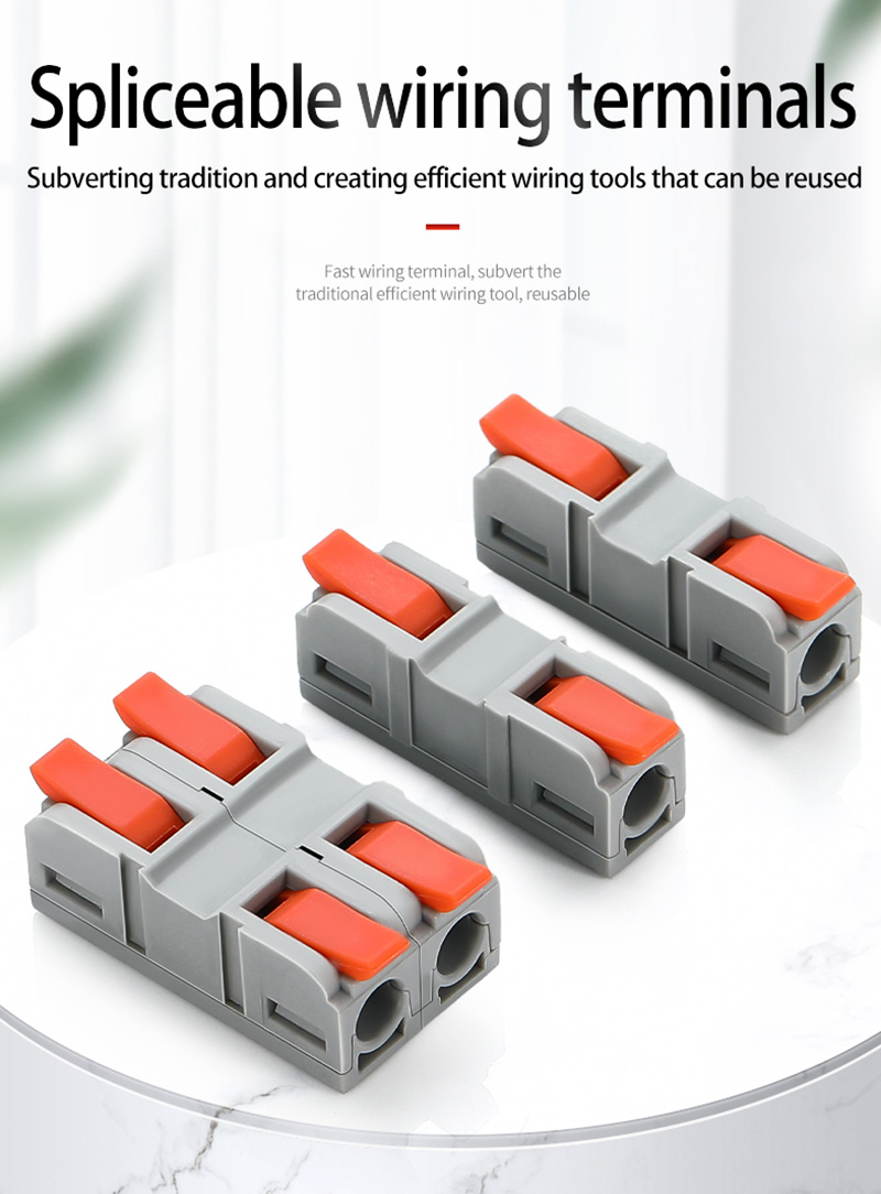 Fast Wire Cable Connectors 1 in 1 out PCT-5211D