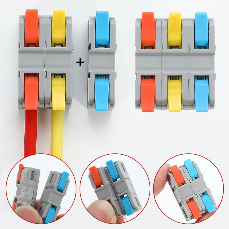 Fast Wire Cable Connectors 2 in 2 out PCT-5222G