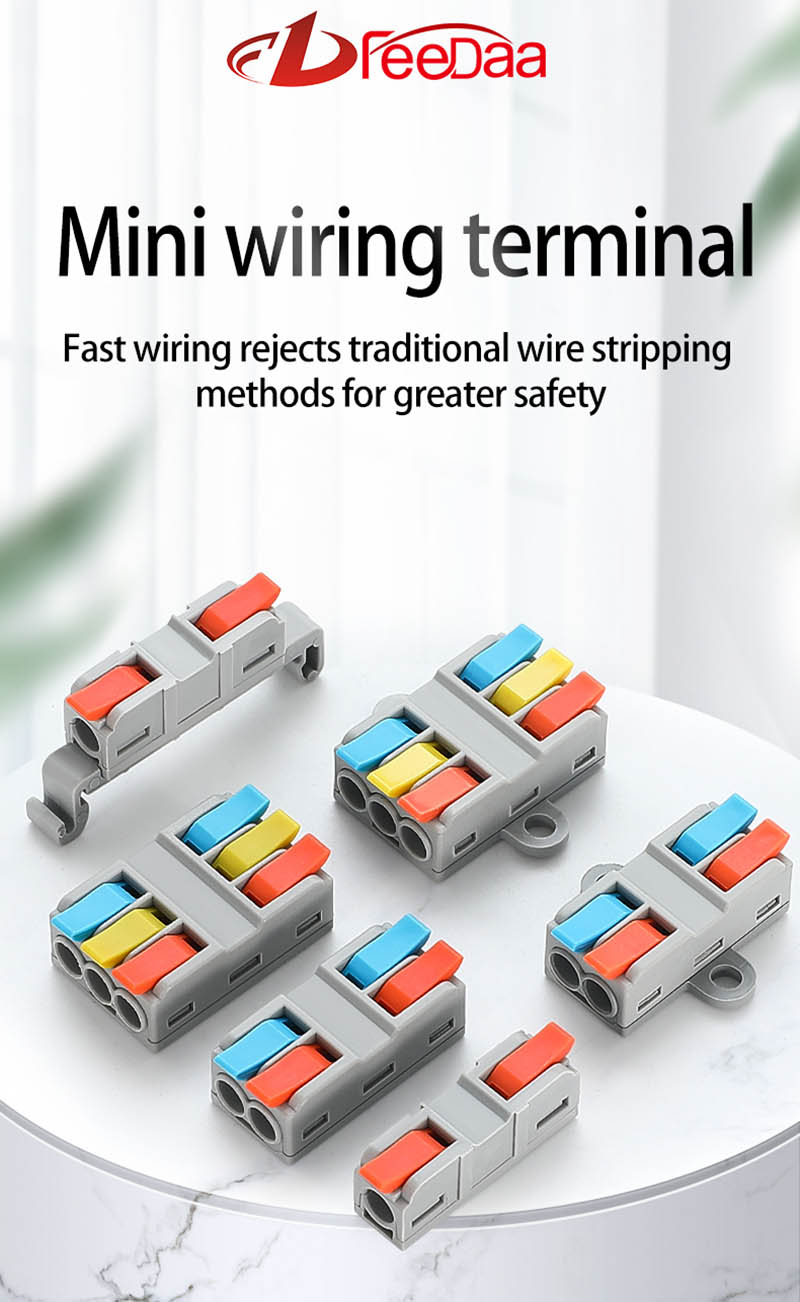 Fast Wire Cable Connectors 2 in 2 out PCT-5222G