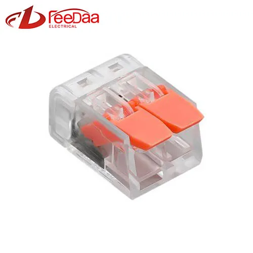 WAGO 221 Series Quickly Wire Connector | 1 In 1 Out PCT-412