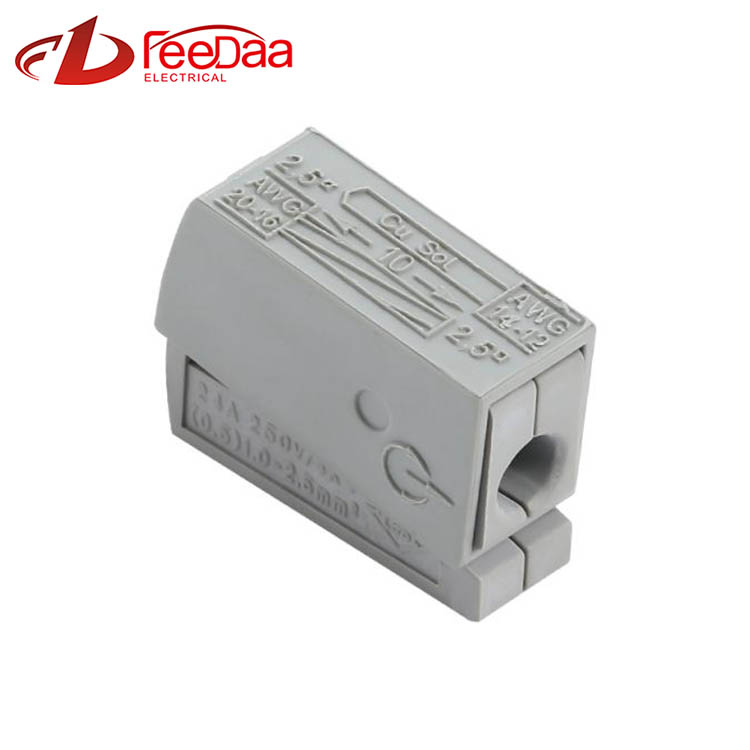 WAGO 224 Series Quickly Wire Connector | 1 In 1 Out 101 PCT-111