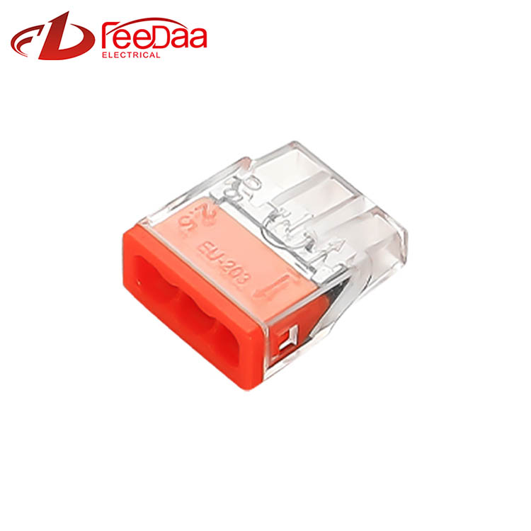 WAGO 2273 Series Quickly Wire Connector | 1 In 2 Out EU-203
