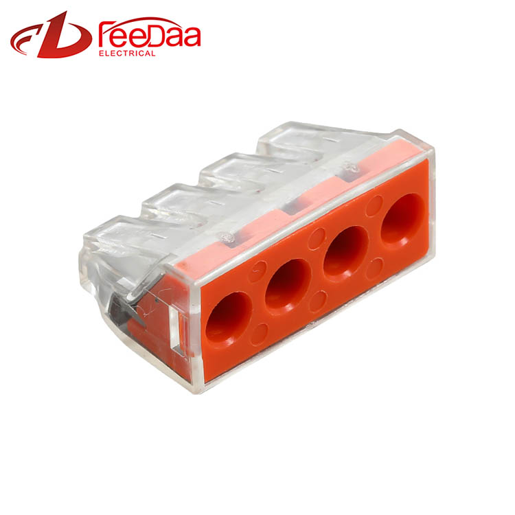 WAGO 773 Series Quickly Wire Connector | 1 inn 3 ut 174 PCT-104D