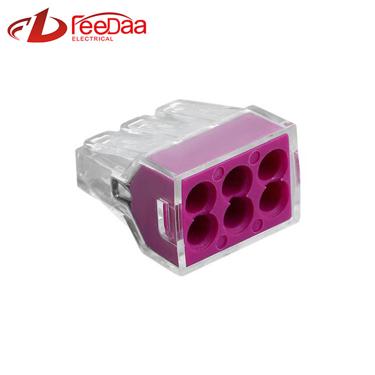 WAGO 773 Series Quickly Wire Connector | 1 In 5 Out PCT-106