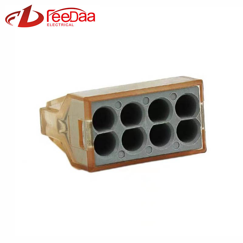 WAGO 773 Series Quickly Wire Connector | 1 In 7 Out PCT-608
