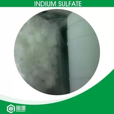 Galvanoplastie Grade 1 kg/tambour sulfate d'indium