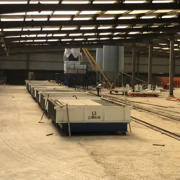 Introduction to an efficient production line for gypsum hollow wall panel molds