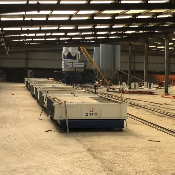 Plne automatická linka na výrobu cementových nástenných panelov