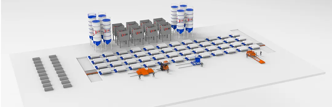 Fully Automatic Ceramic Particle Wall Panel Production Line