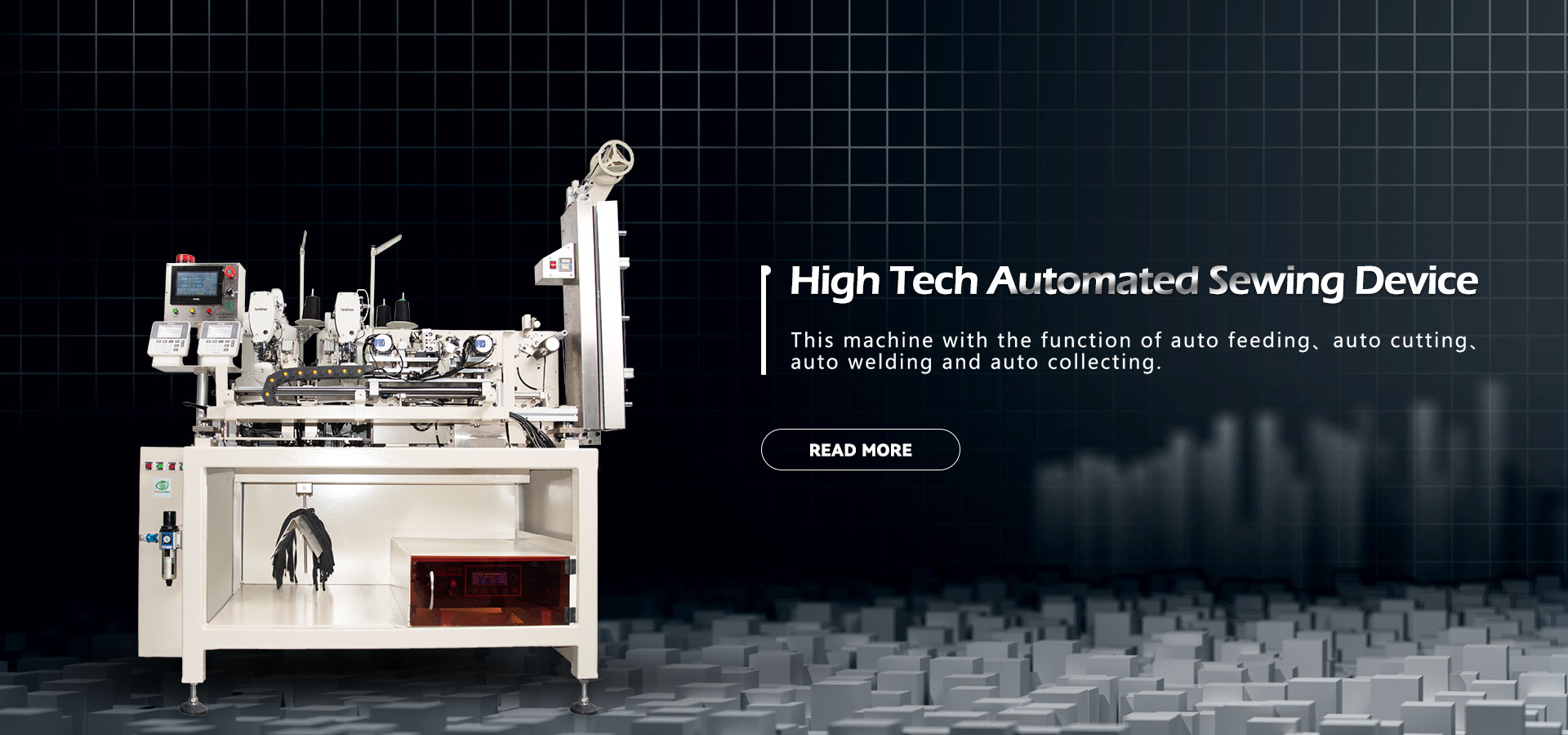 Aukštųjų technologijų automatizuotų siuvimo įrenginių gamintojai