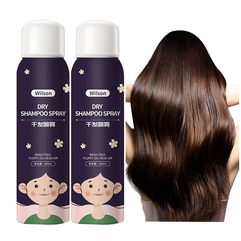 Absorber fedtfrisk tør shampoospray