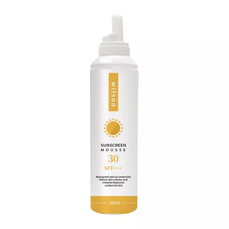 Refreshing Moisturizing Waterproof Sunscreen Mousse