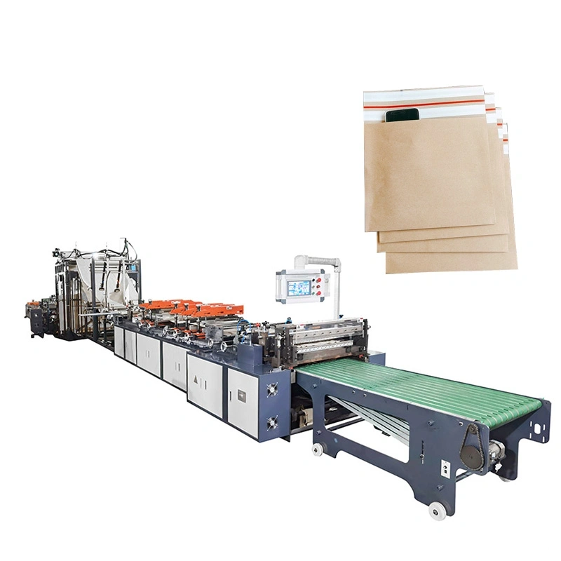 Maszyna do produkcji kopert z brązowego papieru pakowego